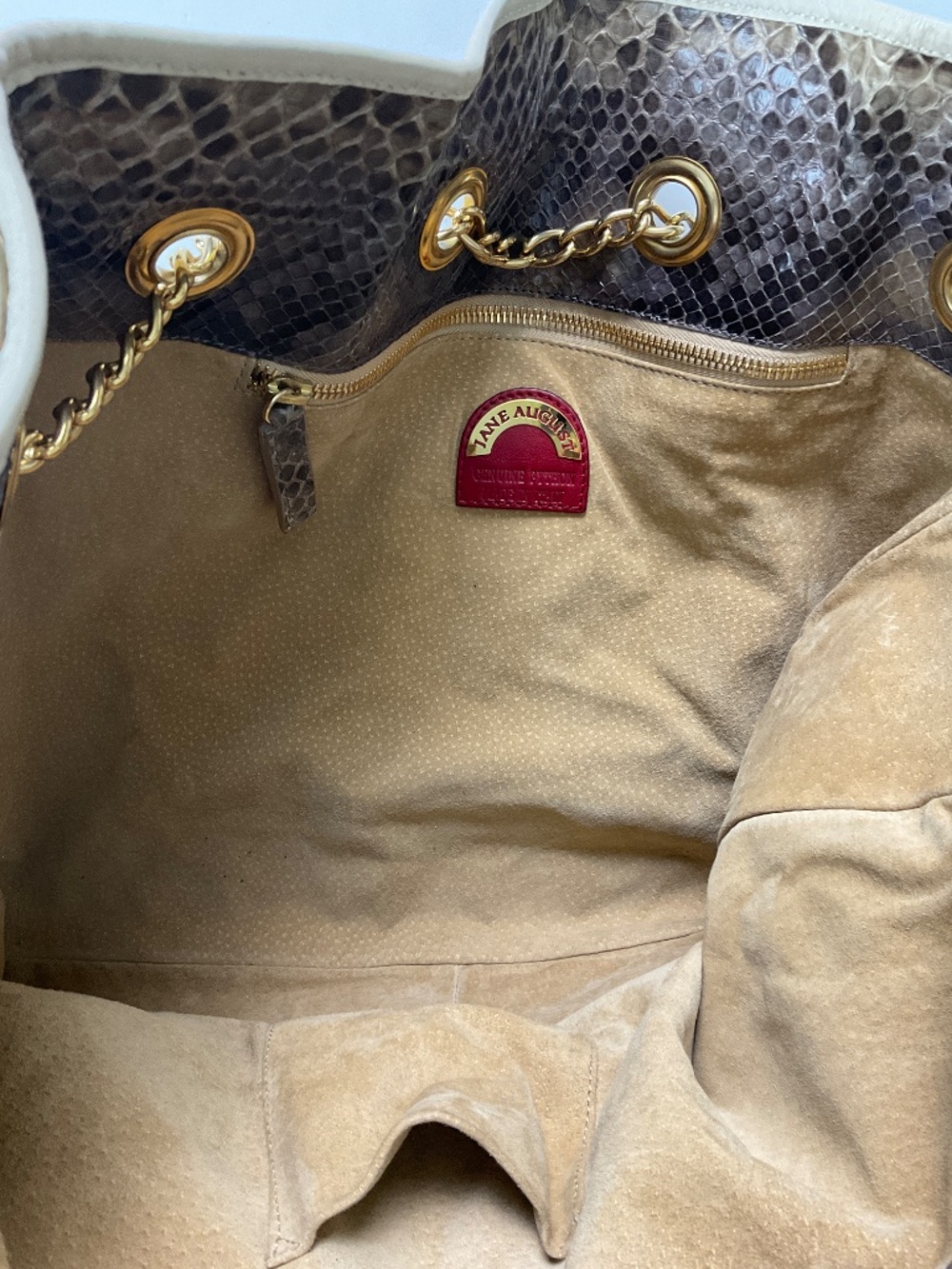Jane August Python Bag - Picture 12 of 13